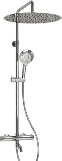 Душевая стойка Wasserkraft Berkel A188.117.101.010.CH Thermo, с термостатом, хром