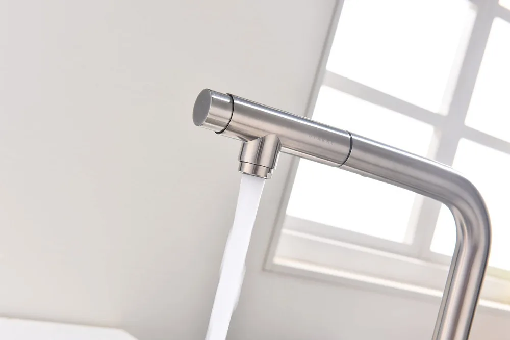 Смеситель для кухни Paulmark Urban Ur213104-NI никель Sancos — официальный сайт