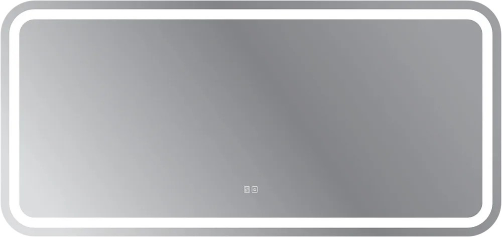 Зеркало Cezares Stylus 150х70 с подсветкой, с антизапотевателем Sancos — официальный сайт