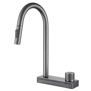 Смеситель для кухни Abber Wasser Kreis AF8114NG, никель