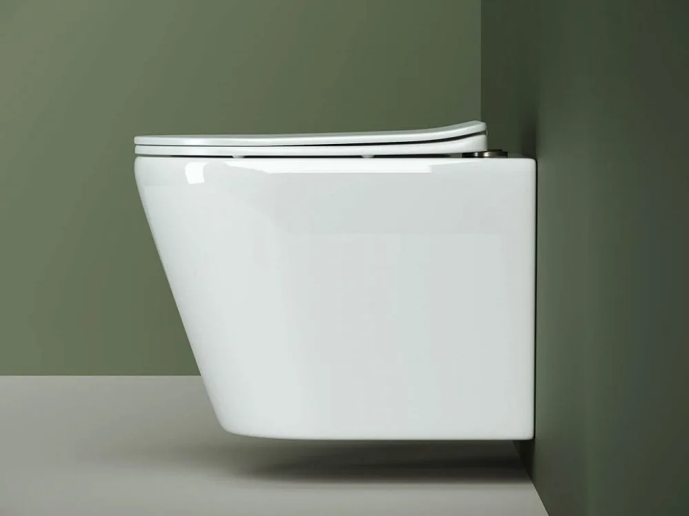 Унитаз подвесной Ceramicanova Highlight Rimless CN1804 Sancos — официальный сайт