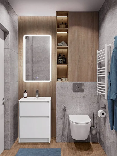 Тумба под раковину без столешницы BelBagno Kraft 39 60 напольная, bianco opaco Sancos — Оригинал