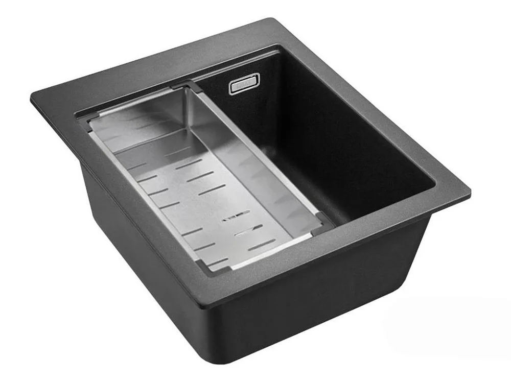 Мойка кухонная Emar Quartz EMQ-1420.Q Оникс Sancos — официальный сайт