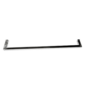 Душевой уголок Abber Schwarzer Diamant AG30150H-S75 150х75, профиль хром, стекло прозрачное