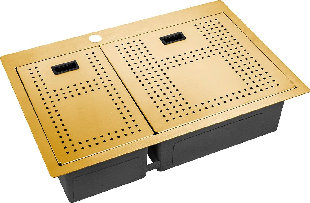 Мойка кухонная Zorg Master N-78-2-52-R Bronze Sancos — официальный сайт