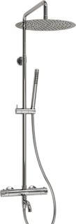 Душевая стойка Wasserkraft Berkel A188.116.137.087.CH Thermo, с термостатом, хром