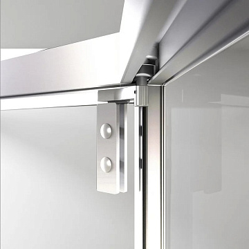 Душевой уголок Vincea Show VSP1-4SH100CL 100x100, профиль хром