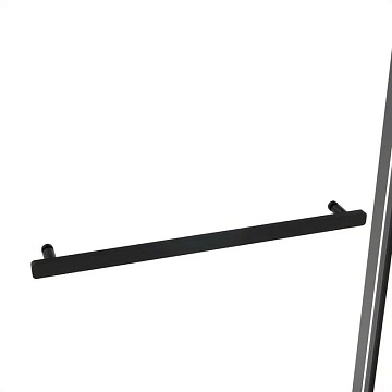 Душевой уголок Vincea Slim Soft VSR-1SS9012CLB 120x90, профиль черный, стекло прозрачное