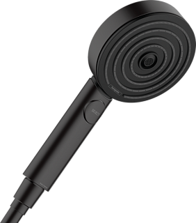 Душевая лейка Hansgrohe Pulsify 105 3jet 24100670 матовый черный