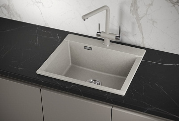 Мойка кухонная Granula Estetica 5804, базальт