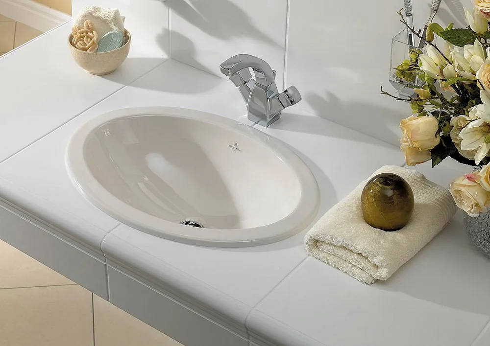 Раковина Villeroy & Boch Loop & friends 61552001 альпийский белый Sancos — официальный сайт