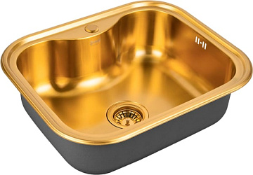 Мойка кухонная Zorg Inox PVD SZR 5848 BRONZE бронза