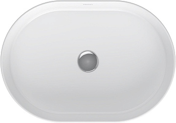 Накладная раковина Berges Ego SL 55x38 глянцевая белая