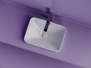 Встраиваемая раковина Ceramicanova Element CN6078 белый