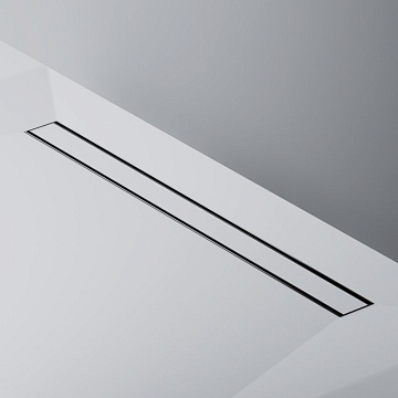 Душевой трап (лоток) AM.PM PrimeFlow Tile 90 см, черный матовый