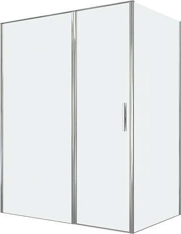 Душевой уголок Allen Brau Priority 160x100, профиль хром, стекло прозрачное