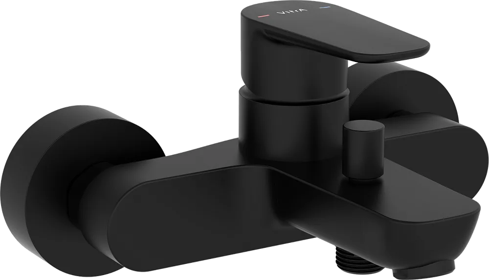 Смеситель для ванны с душем VitrA Flow Soft A4294636EXP, черный матовый Sancos — официальный сайт