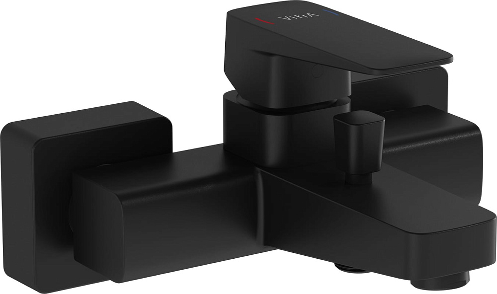 Смеситель для ванны с душем VitrA Root Square A4273736EXP, черный
