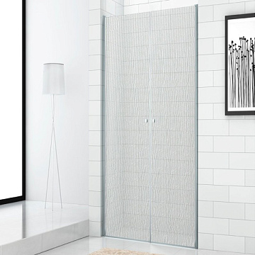 Душевая дверь в нишу Cezares Eco ECO-O-B-2-80-P-Cr стекло punto