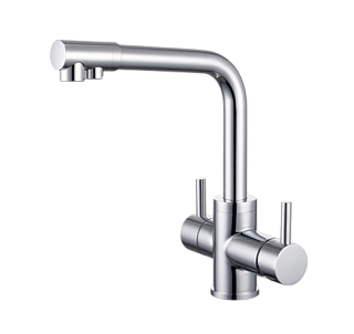 Смеситель для кухни Emar Steel ЕС - 4003H Chrome