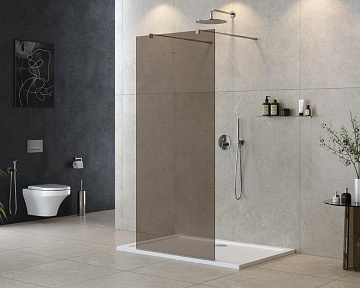 Душевая перегородка Cezares Liberta -L-2-80-BR-Cr