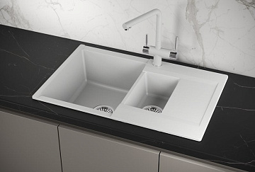 Мойка кухонная Granula Estetica 7808, арктик