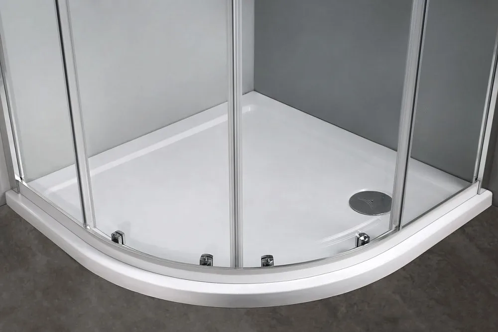 Душевой уголок Vincea Scala VSQ-2SC900CL 90x90, профиль хром, стекло прозрачное Sancos — официальный сайт