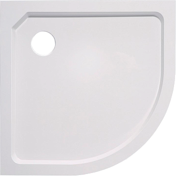 Поддон для душа Cezares Tray SMC TRAY-SMC-R-80-550-150-W R 80x80, с сифоном