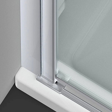 Душевая дверь в нишу Vincea Alpha VDP-3AL100CL 100x195, профиль хром