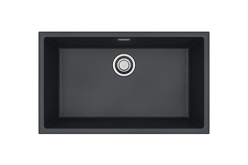 Мойка ALVEUS GRANITAL OMNI 40 DEEP BLACK-G90  750x450x198 с сифоном 1145083,