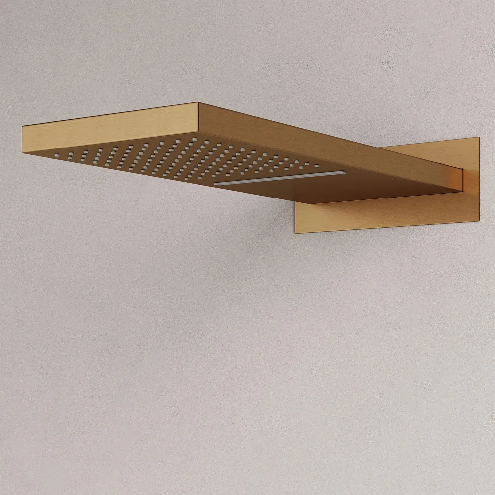 Душевой комплект Sancos Linn SC9023BB С ВНУТРЕННЕЙ ЧАСТЬЮ, брашированная бронза, PVD покрытие Sancos — официальный сайт