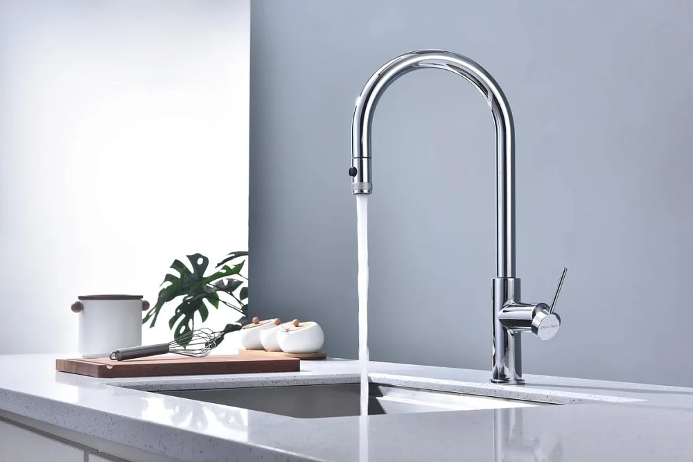Смеситель для кухни Paulmark Galant Ga213077-CR хром Sancos — официальный сайт