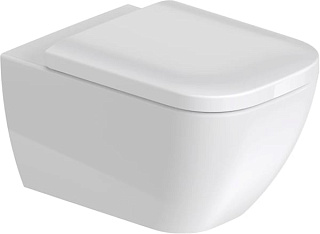 Унитаз подвесной Duravit Happy D.2 Happy D.2 2222090000 64590000 с микролифтом, безободковый, белый