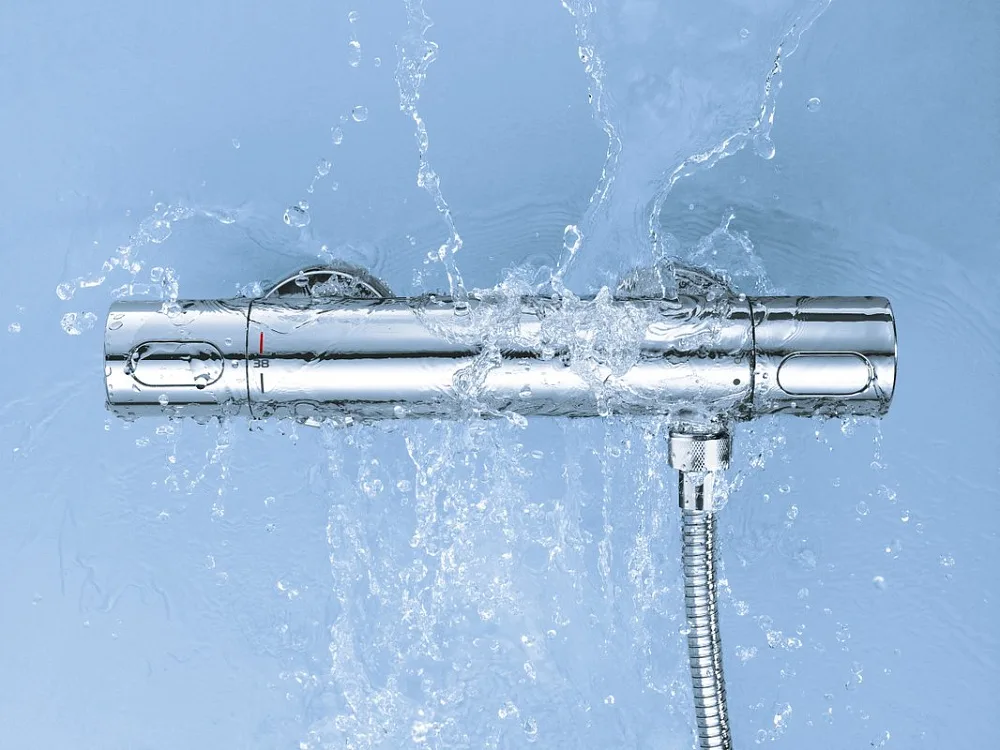 Термостатический смеситель Grohe Grohtherm 3000 Cosmopolitan 34274000 для душа Sancos — официальный сайт