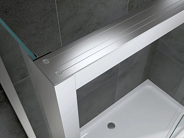 Душевой уголок Abber Komfort AG93120-S92 120х90 см, профиль матовый хром, стекло прозрачное