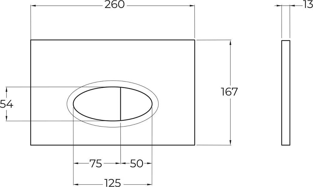 Кнопка смыва BelBagno BB052BL белая Sancos — официальный сайт