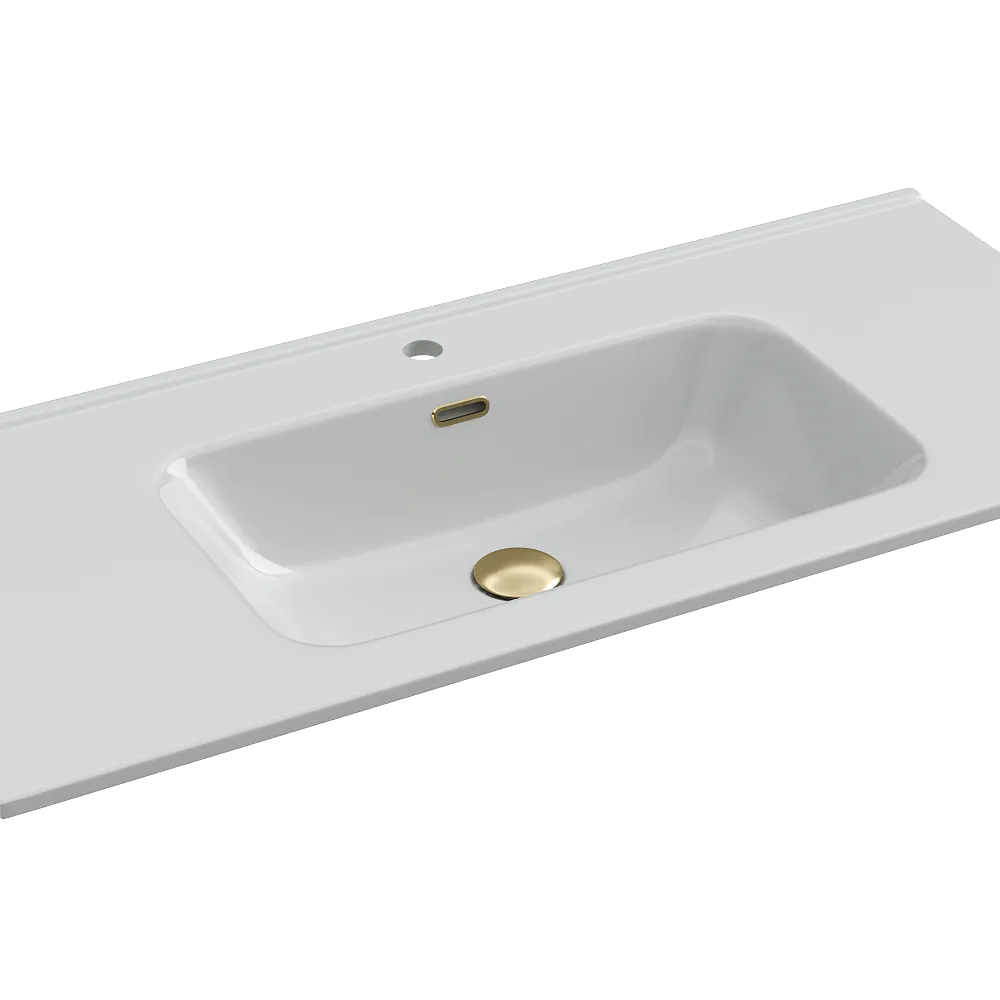 Обрамление для раковины Ceramicanova CN010BG ,брашированное золото Sancos — официальный сайт