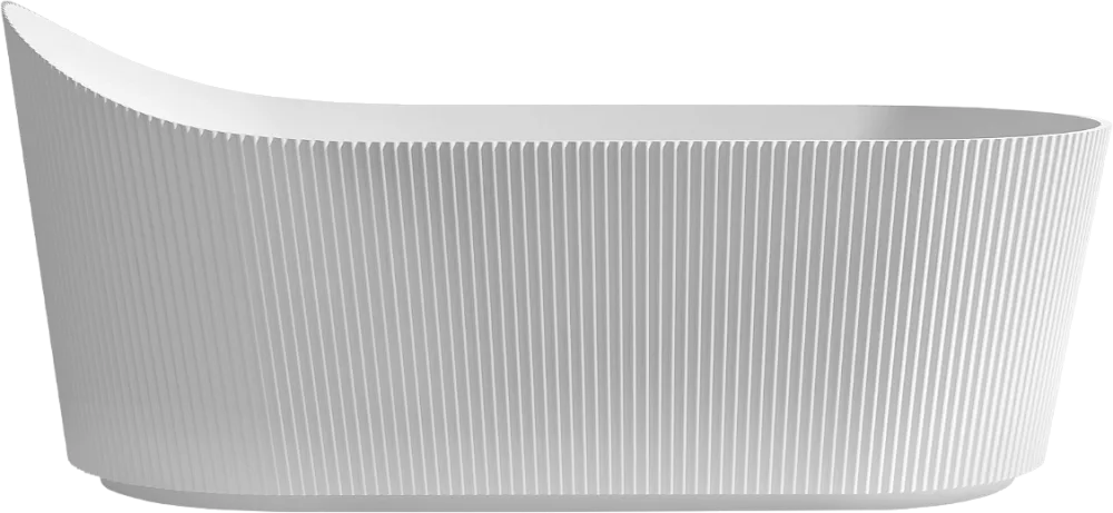 Акриловая ванна Abber AB9445MW 170x80 см, отдельностоящая, белая матовая, овальная, с каркасом, со с Sancos — официальный сайт