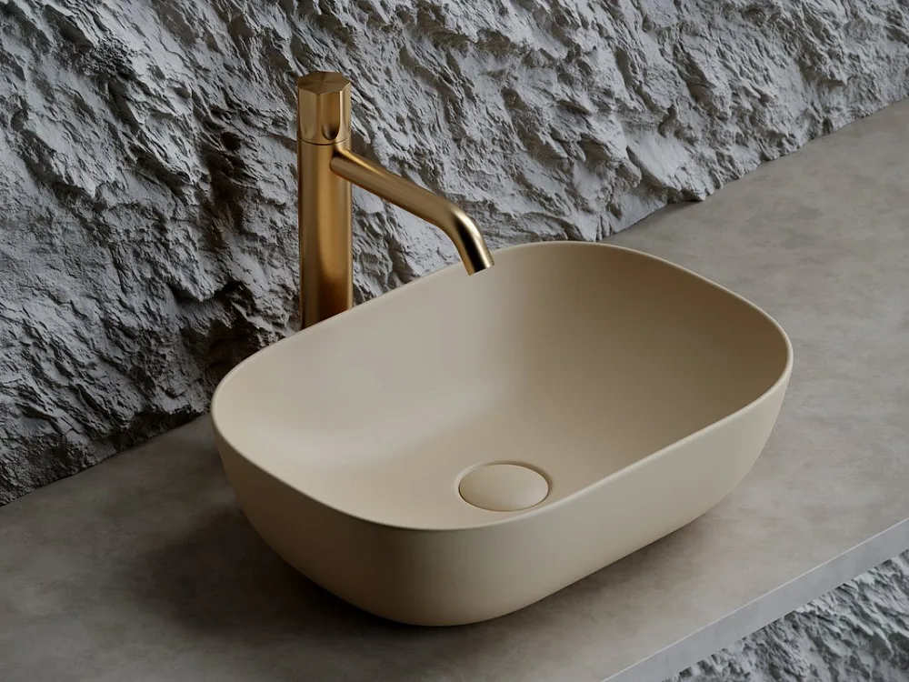 Накладная раковина Ceramicanova Element CN6009MC капучино матовый Sancos — официальный сайт