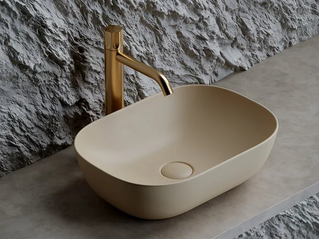 Накладная раковина Ceramicanova Element CN6009MC капучино матовый Sancos — Оригинал