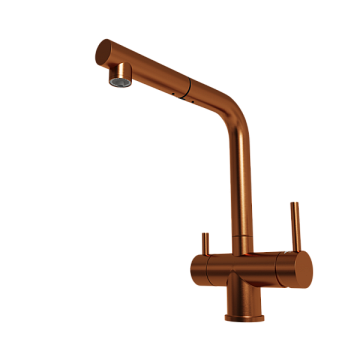 Смеситель для кухни Emar Steel ЕСВ 7017 coppery