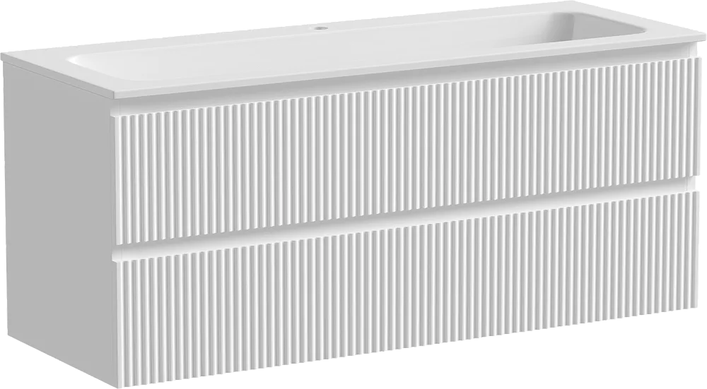 Тумба под раковину Sancos Snob R 120 подвесная Bianco (белый), SNR120W Sancos — официальный сайт