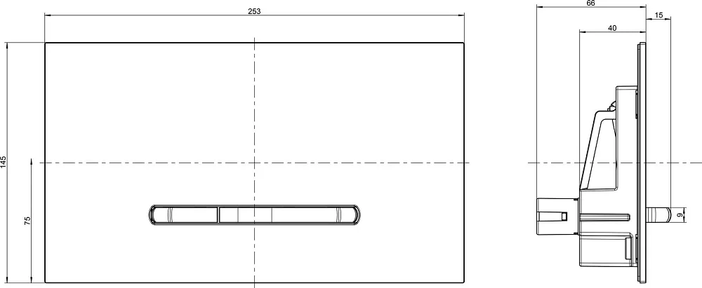 Кнопка смыва Villeroy & Boch Viconnect 92218068 белая Sancos — официальный сайт
