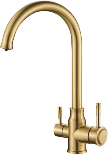 Смеситель для кухни Steel Hammer SH 763 INOX BRONZE PVD