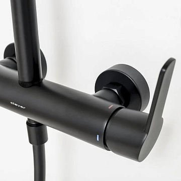 Душевая стойка Clever Panam Evo Xtreme 61019, черный
