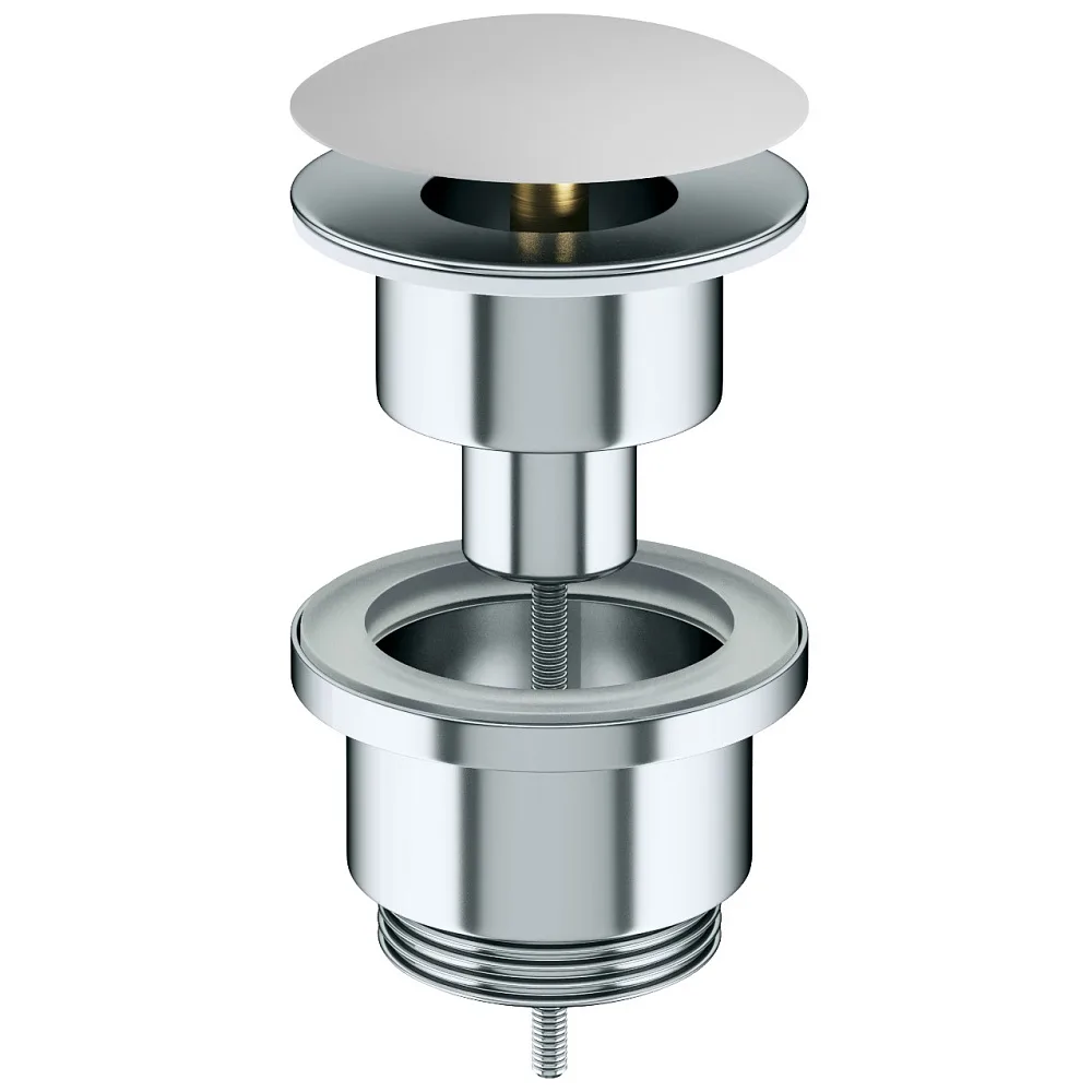 Донный клапан Ceramicanova, click-clack, белый матовый, 70003MWnc Sancos — официальный сайт