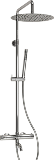 Душевая стойка Wasserkraft Berkel A188.116.137.010.CH Thermo, с термостатом, хром