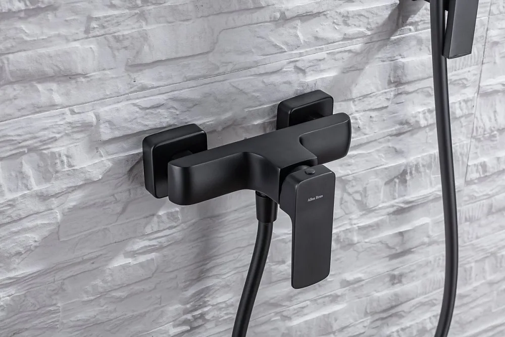 Смеситель для душа Allen Brau Infinity 5.21010-31 чёрный матовый Sancos — официальный сайт
