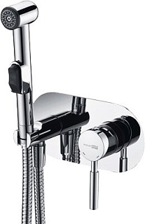 Гигиенический душ Wasserkraft Main 4138 со смесителем, С ВНУТРЕННЕЙ ЧАСТЬЮ