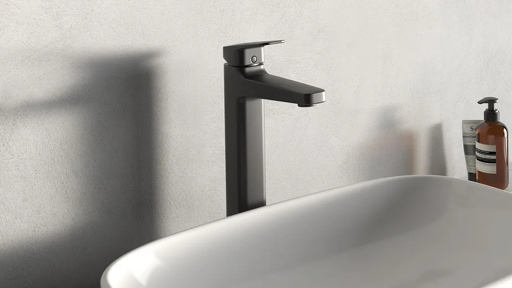 Смеситель для раковины Ideal Standard Ceraplan Vessel BD236XG черный Sancos — официальный сайт